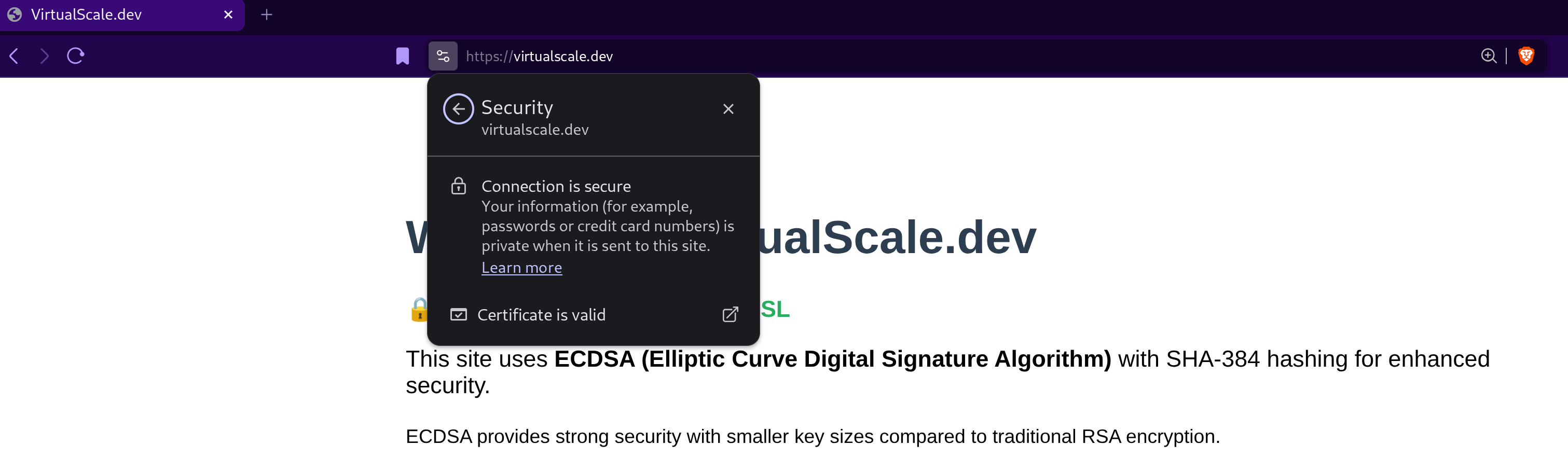 Successful TLS Certificate Implementation - Pic 02